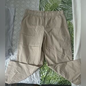 Gap Elastic Waist Khaki Pants